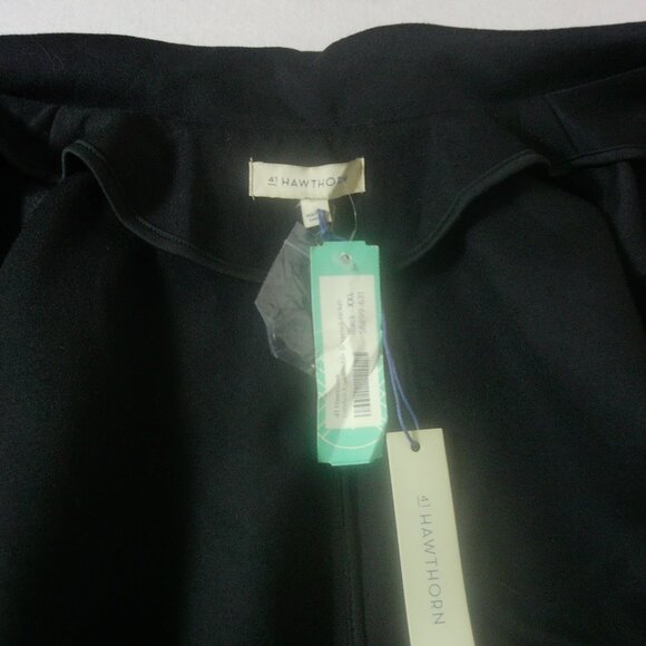 NWTS 41 Hawthorn Women Black Double Breasted Button Jacket SZ XXL - Picture 6 of 6